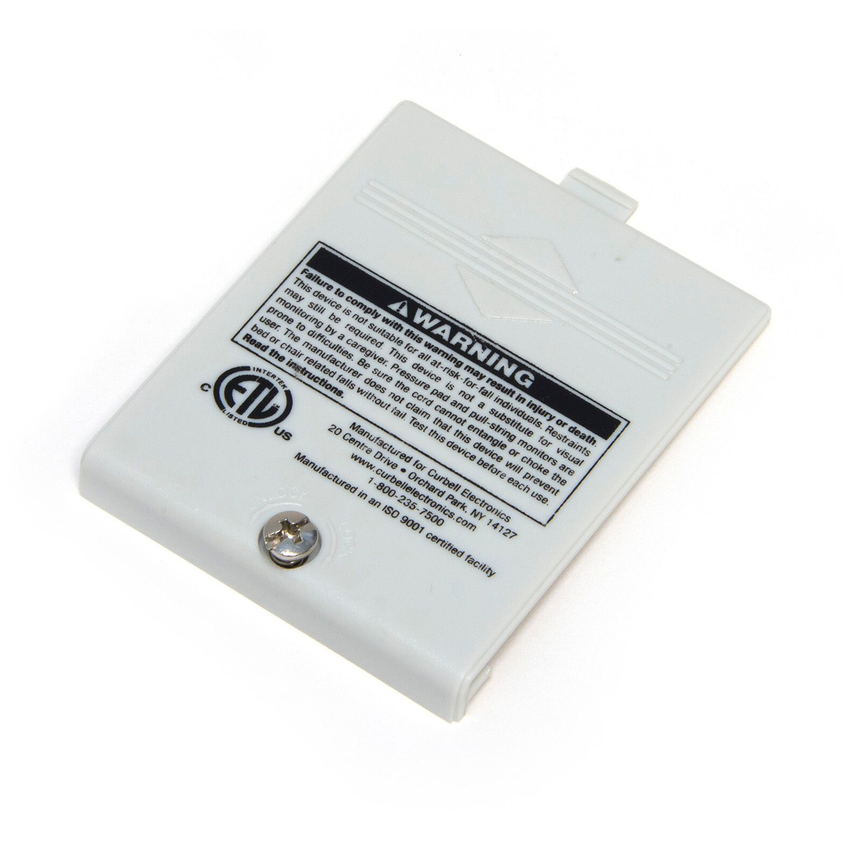 CRBCSMBCR Battery Cover, for Bed and Chair Monitor 1/EA