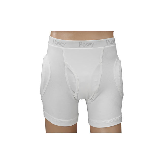 5163-6018HS Hipsters Fly Brief, Male, with High Durability Pad 1/EA