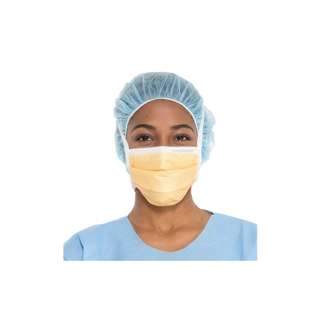 KC48207 FLUIDSHIELD Surgical Mask, Level 3, Orange, 50EA/BX