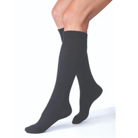 JOBST Sensifoot Knee High Diabetic Stockings, Closed Toe, Black, 1/PR [DISCONTINUED]