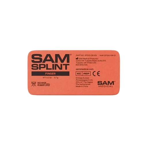 SP1213 SAM Finger Splint, Flatfold, Orange 300EA/CA