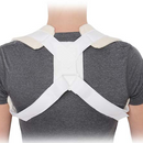 Clavicle Support, with Velcro Closure, White 1/EA [DISCONTINUED]