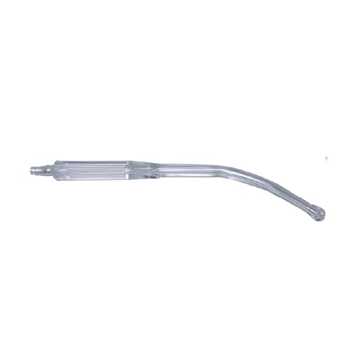 PK86 Medi-Vac Suction Handle, Yankauer, Bulbous Tip, Clear, 50EA/CA