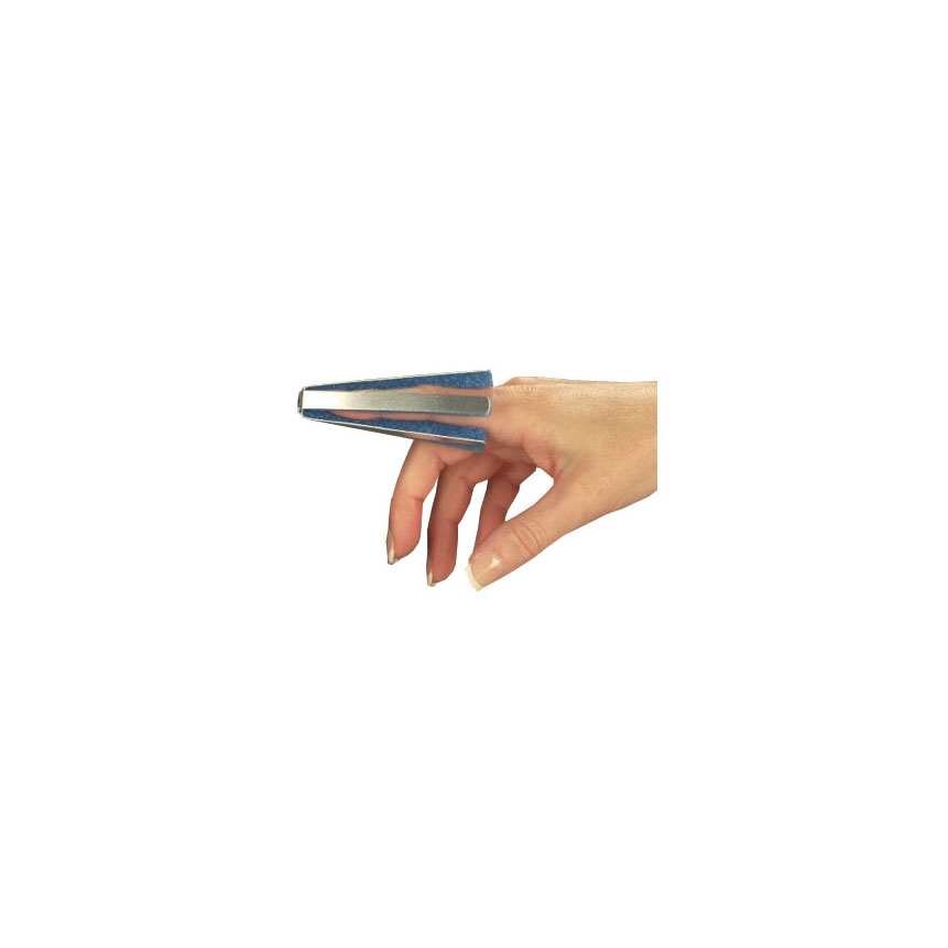 CDER911203 Finger Splint, Four Prong, with Foam, Large, 12EA/BX