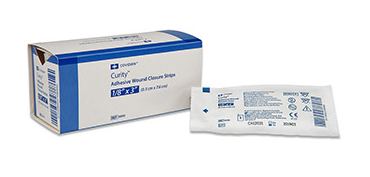 S1042 Cardinal Health Skin Closure Strip, Filament Reinforced, 1.5" x 1/4", 300EA/BX
