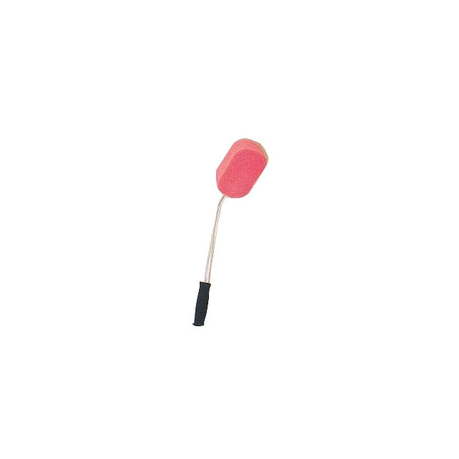 16B122 Bath Sponge, Rectangular, with 21" Long Handle 1/EA