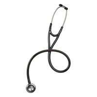 SPD57NBU Stethoscope, Dual-Head, Stainless Steel, Infant, Blue, 28", 1/EA