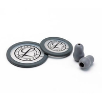 3M40017 3M Littmann Stethoscope Spare Parts Kit, Classic III and Cardiology IV, Grey, 1/KT