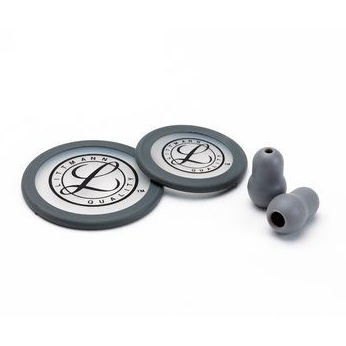 3M40017 3M Littmann Stethoscope Spare Parts Kit, Classic III and Cardiology IV, Grey, 1/KT