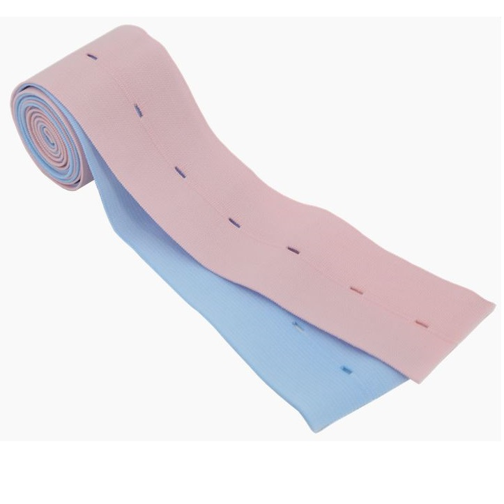 CDERM1140 Elastic Fetal Monitoring Straps with Button Tabs, 50ST/CA