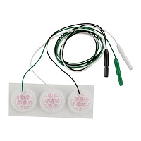 Z31424719 Kendall 1051NPSM Pre-wired Cloth Neonatal Electrode, 3EA/BX