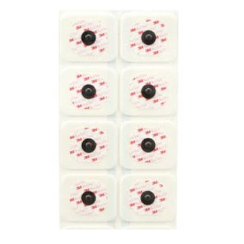 3M2570-5 3M Red Dot Monitoring Electrode with Foam Tape and Sticky Gel, 5EA/BX