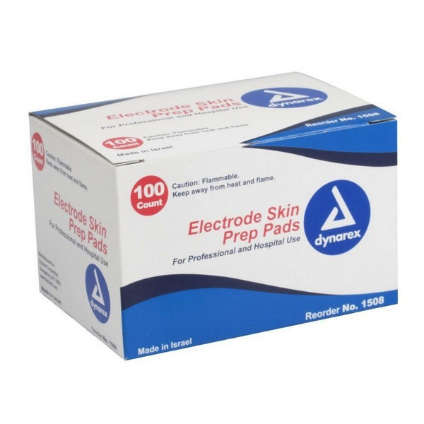 PDIB59800 Electrode Skin Prep Pad, 100EA/BX
