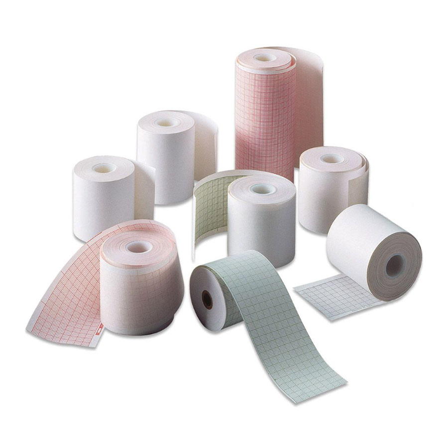 Z30781747 Kendall Medical Recording Chart Paper, Single Channel, 2"x100FT, 10EA/BX