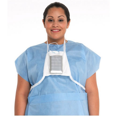 KC71900 CLEARVIEW Telemetry Unit Pouch, Ties, 25EA/BX
