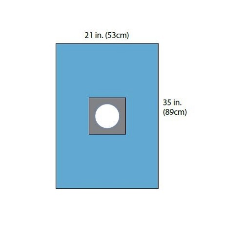C2299 Small Aperture Drape, 21x35", 20EA/BX