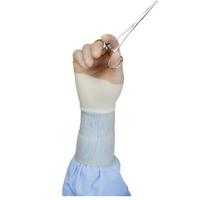 2D72LS90 Protexis Latex Hydrogel Surgical Glove, Size 9.0, Length 12", Translucent Yellow, 50PR/BX
