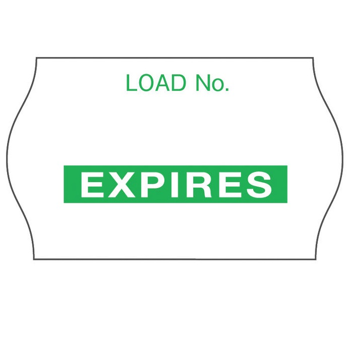 3M1257G Comply Sterilization Load Label, Green, 1125EA/BX
