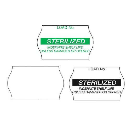 3M1257W Comply Sterilization Load Label, White, W0.625" x L1.125", 1125EA/BX