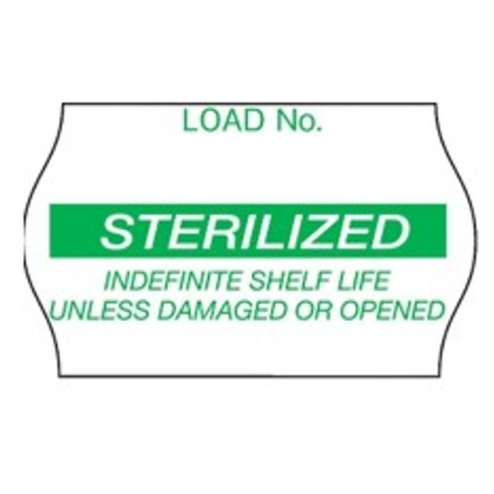 3M1269G Comply Sterilization Load Label, Green, W0.625" x L1.125", 13500EA/BX
