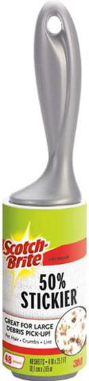 3M830RS-48-CA Stickier Lint Roller, 6EA/BX
