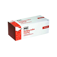 B51200 Prep Pad, 10% Povidone-Iodine, 100EA/BX