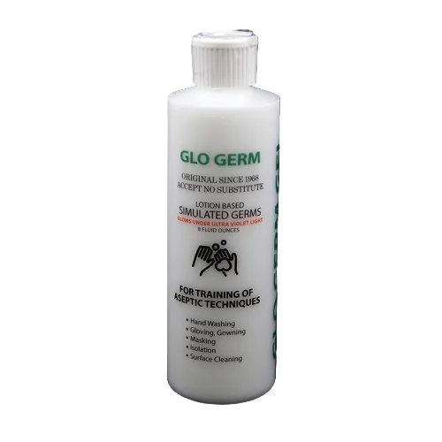 GLGMGGG Glo Germ Gel, Lotion Based, 8oz, 1/EA