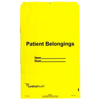 MDC-WHT Personal Belonging Bag, Drawcord, 21" x 19", White, 250EA/BX