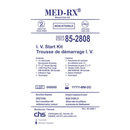 85-2808 Med-Rx IV Start Kit, 100EA/BX