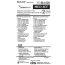 85-4139N Med-Rx Suture and Laceration Tray, 24EA/BX