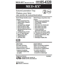 85-4320 Med-Rx Suture and Laceration Tray, 25EA/BX