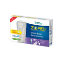 764-117 MedPro Defense ZORBI Urinal Bag, with Cleanis Technology, W6.3" x L15", 20EA/BX