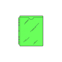 CFHP4082 Sheet Protector, Full Page, Top Load, 1/EA