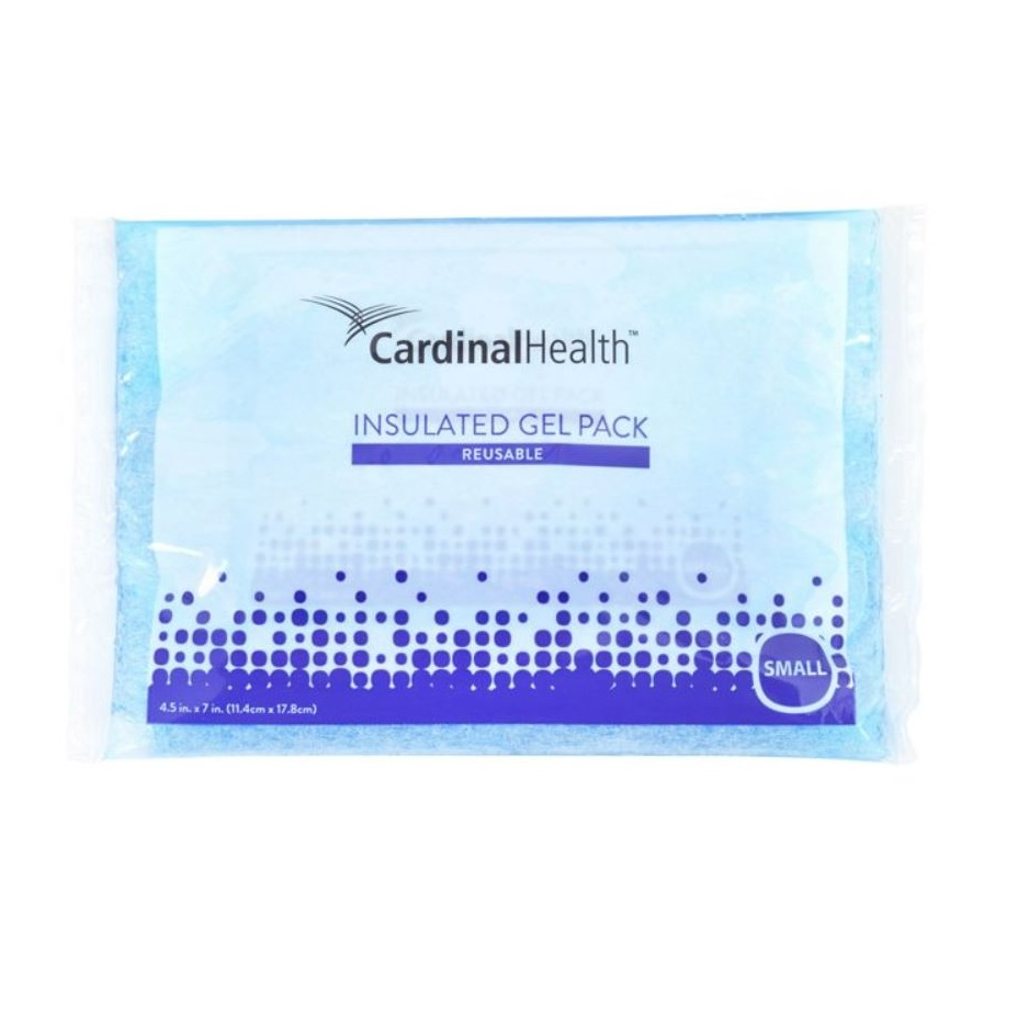 80304A Cardinal Health Reusable Hot/Cold Gel Pack, Insulated, Medium, 24EA/BX