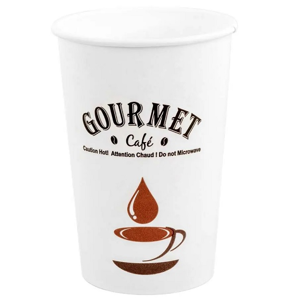 HD425 16 oz Paper Hot Drink Cup, Gourmet-Café, 16oz, 1000EA/BX