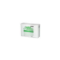 KRG08100 White Swan Dispenser Napkin, W6" x L13.5", Premium, White, 9000EA/BX