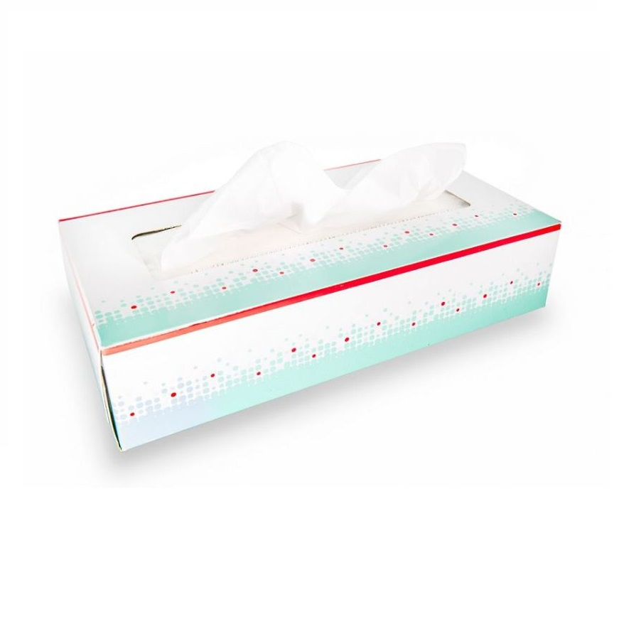 10325-100U Facial Tissue, Premium, 2-Ply, 8" x 8.3" Ultra, 100EA/BX