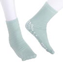 58125-GRN Patient Slipper, Single Tread, Terry In, 2XL, Green, 48PR/BX