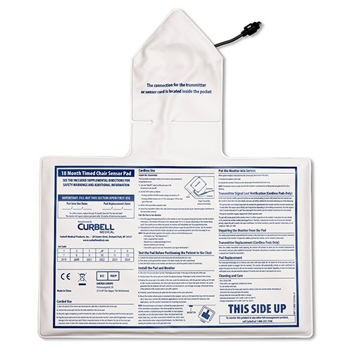 CSPC18MOTC1034 Chair Sensor Pad, 1.5 Year Lifespan, 34" Corded, 1/EA