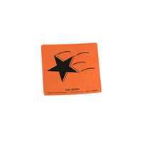 5163-6233Y Falling Star Magnet, 3x3", 12EA/BX