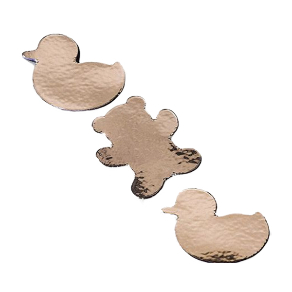 Z31424784 Argyle Hydrogel Neonatal Skin Temperature Probe Cover, Duck & Bear Shaped, Small, 100EA/BX