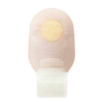 HOL3796-1 Pouchkins Drainable Pediatric One-Piece Ostomy Pouch - Flat Barrier, 38mm, 10EA/BX