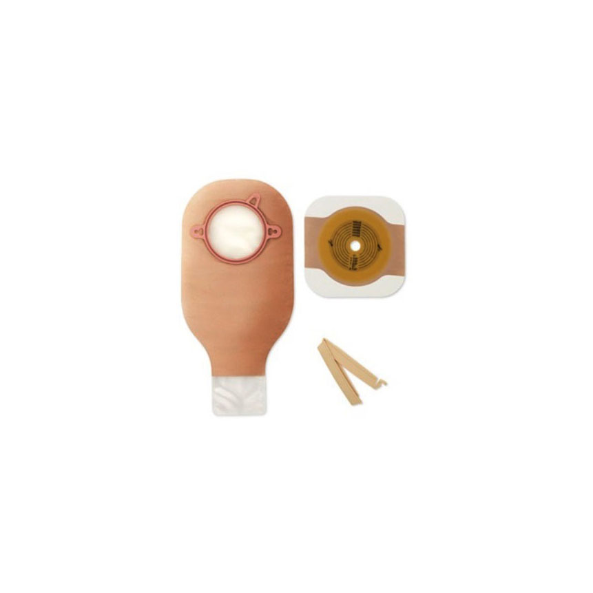 HOL-19103 New Image Ostomy Drainable Kit, Up to 44mm opening, Clamp closure, Red, 5EA/BX