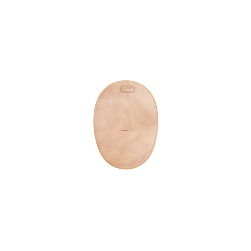 CON416409 Natura + Closed-End Pouch, L8" 2-1/4" Flange, Tan, 30EA/BX