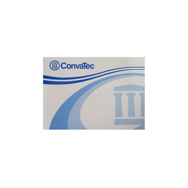 CON416416 Natura Ostomy Pouch, Drainable, 1-Sided Comfort Panel, Filter, L12" 45mm Flange, Transparent, 10EA/BX