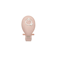 COL11195 SenSura Click Ostomy Pouch, Two-Piece, Drainable, Filter, 655mL, Maxi, Red Coupling, Transparent, 10EA/BX