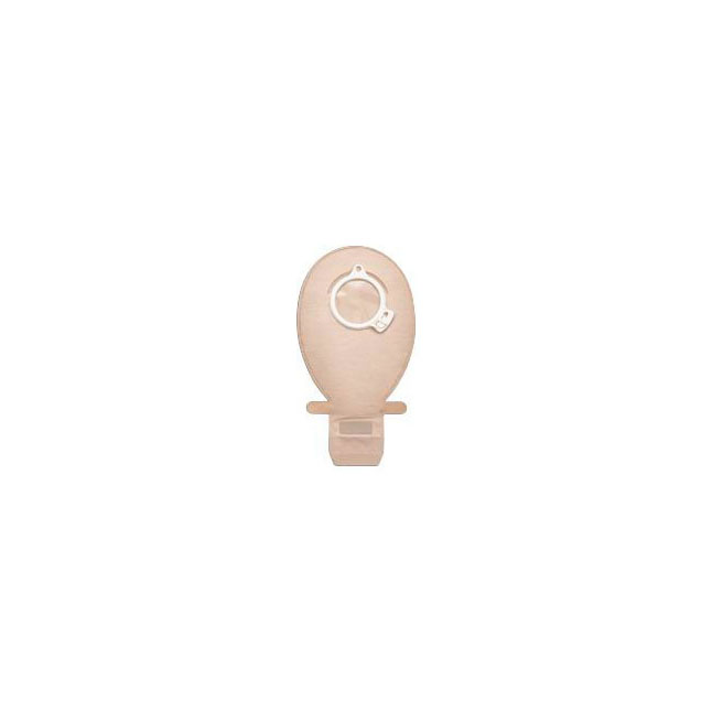 COL11135 SenSura Click Ostomy Pouch, Two-Piece, Drainable, Filterless, 655mL, Maxi, Red Coupling, Opaque, 10EA/BX
