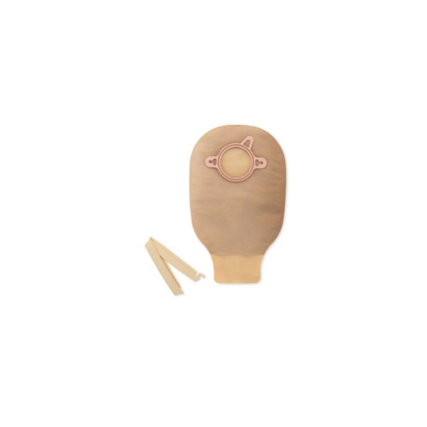 HOL18203 New Image Drainable Pouch, Two-Piece, L9" 57mm Flange, Beige, 10EA/BX