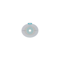 COL10571 SenSura Mio Flex Barrier, Two-Piece, Cut-to-fit, Flat, 10mm to 68mm Stoma, Standard Wear, Yellow Coupling, 10EA/BX