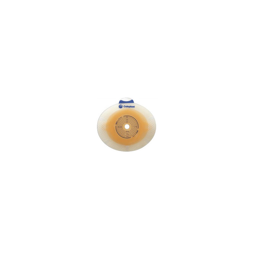 COL10021 SenSura Click Barrier, Two-Piece, Cut-to-Fit, Flat, 3/8" to 1-3/4" Stoma, Standard Wear, Red Coupling, 5EA/BX